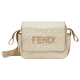 Fendi Beige Diaper Bag With Changing Mat