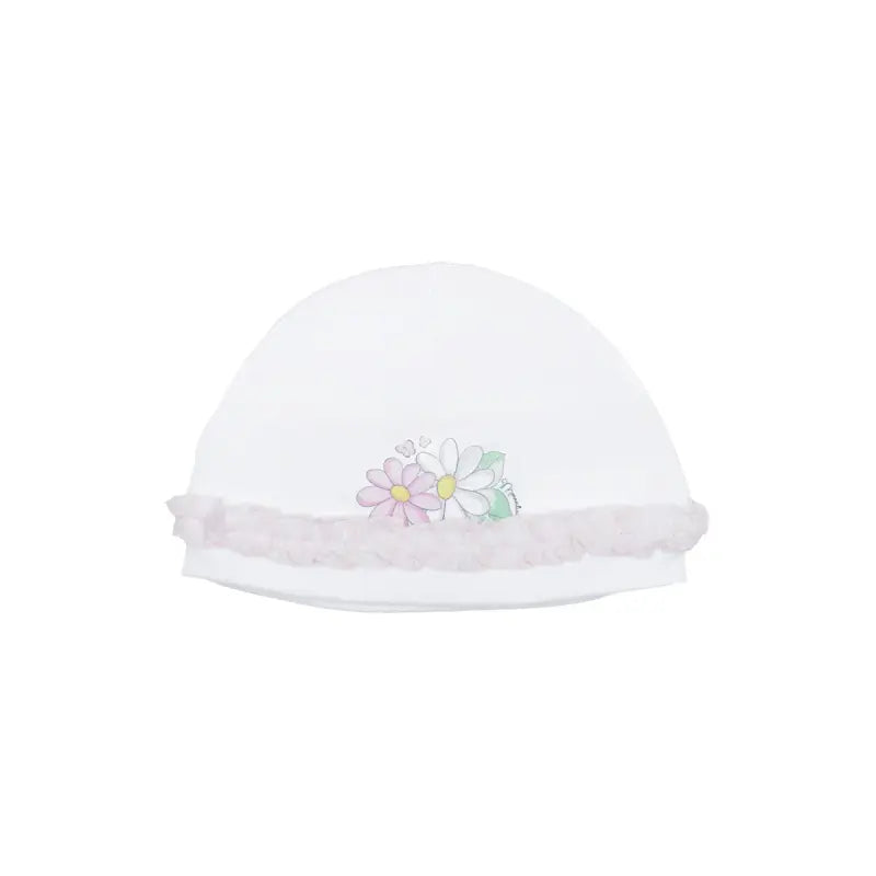 GIFT-SET(FOOTIE-F/S+HAT+-BIB-FLOWER-PRNT)-118749-4