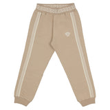 Versace Beige Joggers With Greca & Medusa Logos