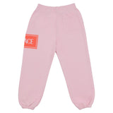 Versace Pink 90S Vintage Logo Kids Sweatpants