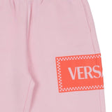 Versace Pink 90S Vintage Logo Kids Sweatpants