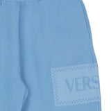 Versace Blue 90S Vintage Logo Kids Sweatpants