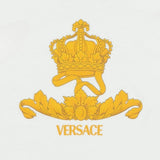 Versace White Logo Crest T-Shirt