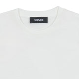 Versace White Cotton Vintage Logo T-Shirt