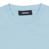 Versace Blue 90S Vintage Logo T-Shirt