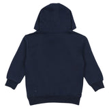 Versace Navy Safety Pin Logo Hoodie