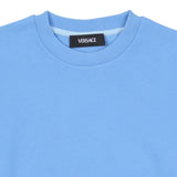 Versace Blue 90S Vintage Logo Sweatshirt