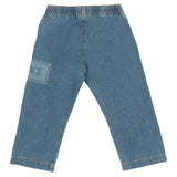 Versace Blue 90S Vintage Logo Denim