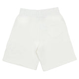 Versace White Versace Logo Cotton Shorts