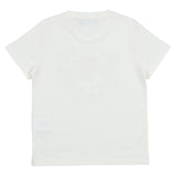 Versace White T-Shirt With Pink Medusa Logo