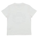 Versace White T-Shirt With Glittery Milano Logo