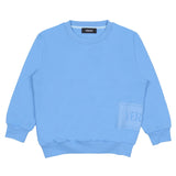 Versace Blue 90S Vintage Logo Sweatshirt