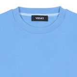 Versace Blue 90S Vintage Logo Sweatshirt