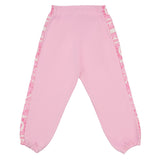 Versace Pink Barocco Foulard Trim Joggers