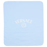 Versace Blue Jersey Padded Blanket