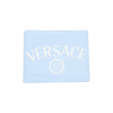 Versace Blue Jersey Padded Blanket