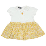 Versace White Barocco Allover T-Shirt Dress