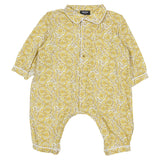 Versace Gold  Barocco Print Sleepsuit