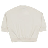 Versace Ivory Sweatshirt With Pink Medusa Logo