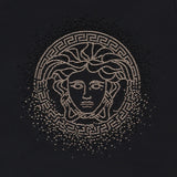 Versace Black Embellished Medusa T-Shirt
