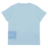 Versace Pastel Blue Vintage Logo T-Shirt