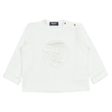 Versace White Medusa Baby Long-Sleeved T-Shirt Set