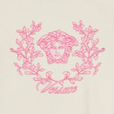 Versace Ivory Sweatshirt With Medusa Logo