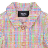 Versace Multicolor Tweed Jacket
