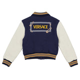 Versace Navy Varsity Blouson Jacket