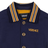 Versace Navy Varsity Blouson Jacket