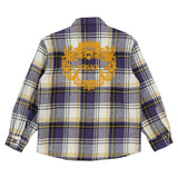 Versace Multicolor Milano Tartan Shirt