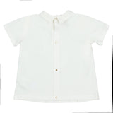 Versace White & Gold Safety Pin T-Shirt Set