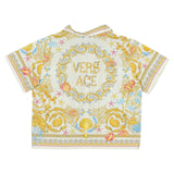 Versace Multicolor Underwater Barocco Shirt Set
