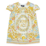 Versace Multicolor Underwater Barocco Dress Set