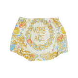 Versace Multicolor Underwater Barocco Dress Set