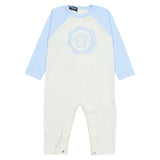 Versace White & Blue Medusa Logo Babygrow Gift Set