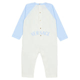 Versace White & Blue Medusa Logo Babygrow Gift Set