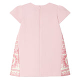 Versace Pink Barocco Foulard Dress
