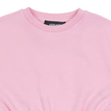 Versace Pink Cotton Sweatshirt Dress