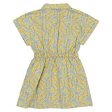 Versace Yellow Barocco Allover Shirt Dress