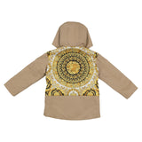 Versace Beige Embroidered Versace Milano Jacket