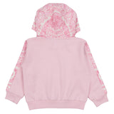 Versace Pink Barocco Foulard Hoodie