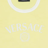 Versace Yellow Logo Print T-Shirt