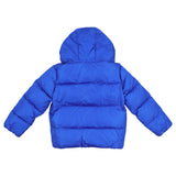 Versace Blue Down Padded Jacket