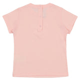 Fendi Pink With Iconic Logo T-Shirt