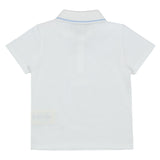 Fendi White Roma Logo Polo T-Shirt