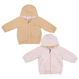 Fendi Pink All-Over FF Monogram Reversible Jacket