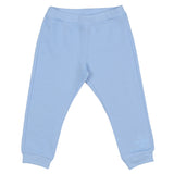 Fendi Light Blue Cotton Jersey Joggers
