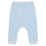 Fendi Blue Joggers With Striped CuFFs