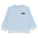 Fendi Pale Blue Fendi Bear Sweatshirt
